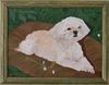 Chienne bichon croisée chitzu-caniche
